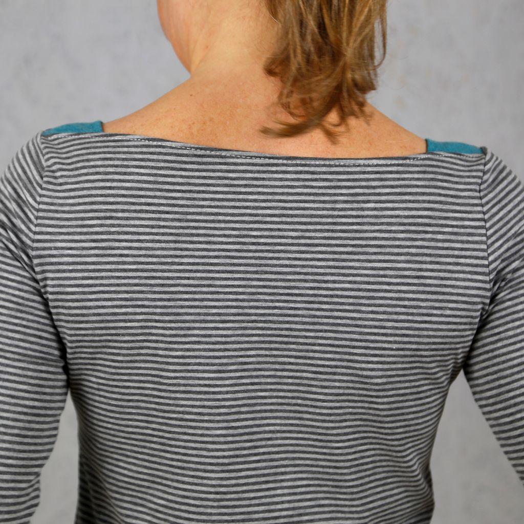 Papierschnittmuster Langarmshirt Frau Marlene XS-XXL